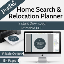 Load image into Gallery viewer, Home Search & Relocation Planner (Digital Version)
