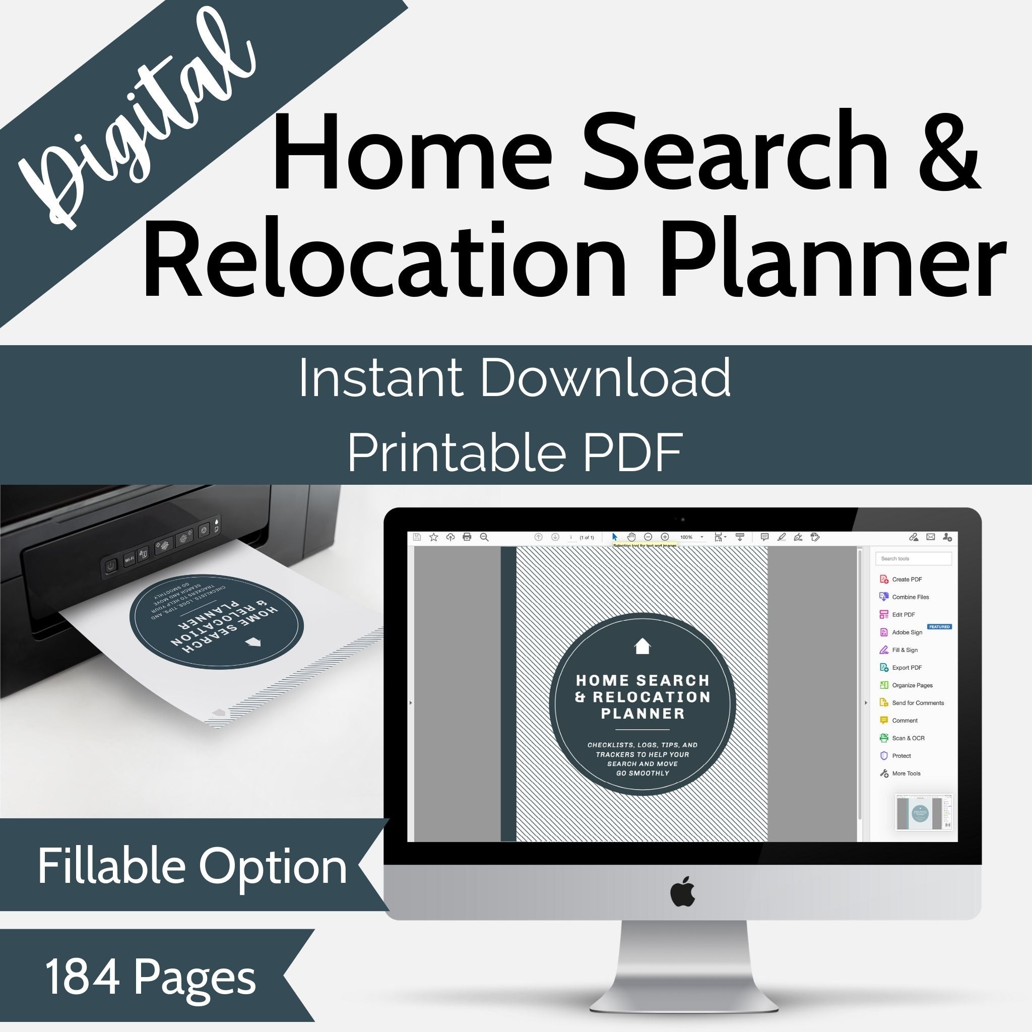 Home Search & Relocation Planner (Digital Version) – Move Mama Move